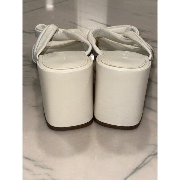 Everlane The Day Twist Heels in Canvas 6 New Womens High Heels Sandals - Picture 8 of 13